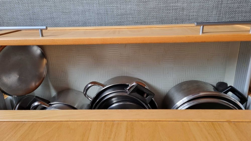 Cozinha completa em madeira de (Faia) - Em bom estado de conservação
