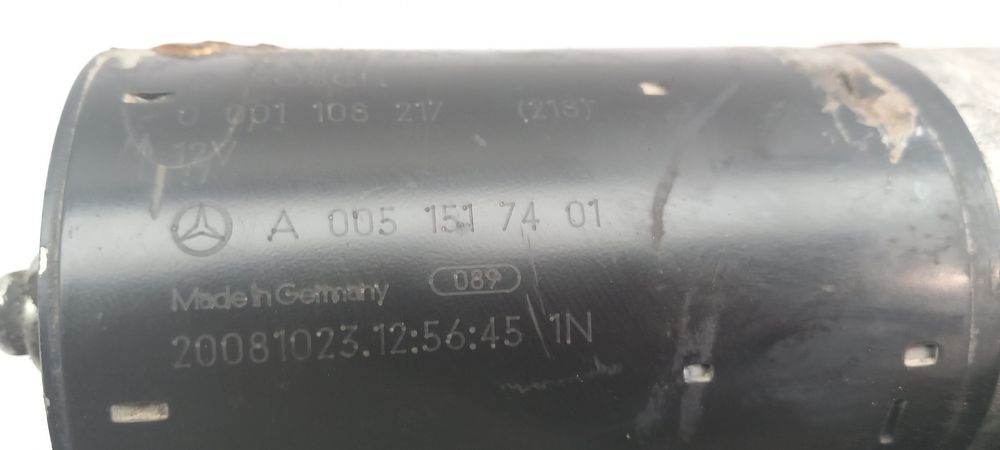 Motor de arranque MERCEDES-BENZ Classe B (W245)