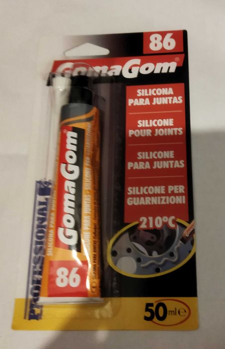 Silicone para juntas - fixador de roscas