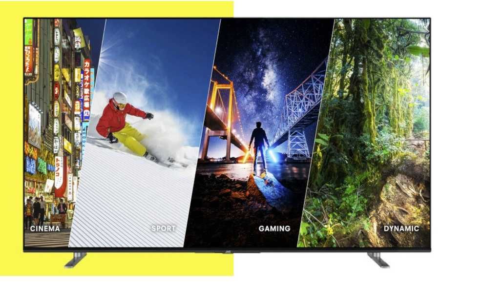 Telewizor JVC LT-55VAQ7100: QLED 4K Smart TV Android TV Dolby Vision
