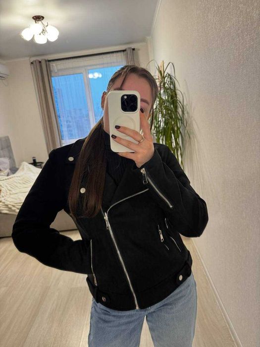 куртка-косуха (преміум еко-замш) курточка