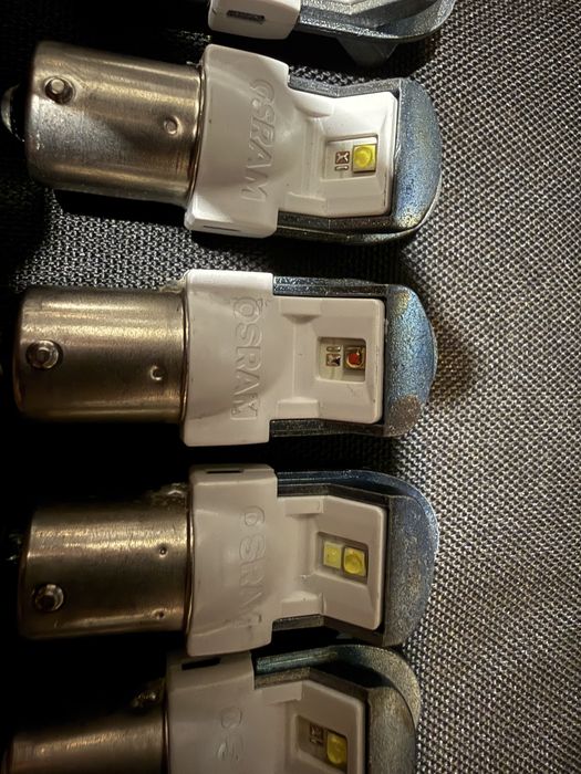 Диодные лампы Osram габариты, стоп сигналы, туманки, поворотники.