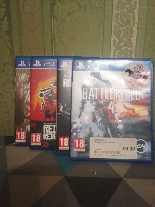 Продам диски с играми на PS4 (PS5)