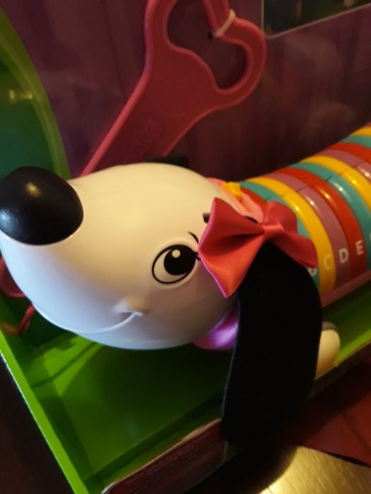 BAIXA PREÇO - Brinquedo cadelinha de puxar, novo, 12+