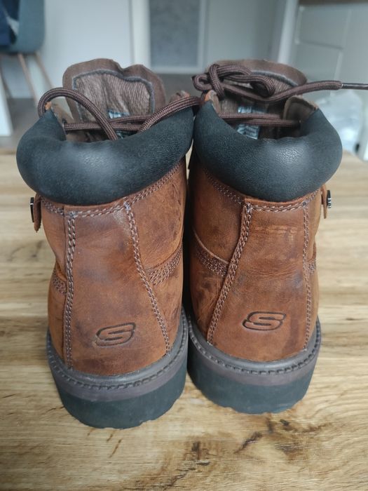 Trapery skechers sergeants 41 brązowe trzewiki