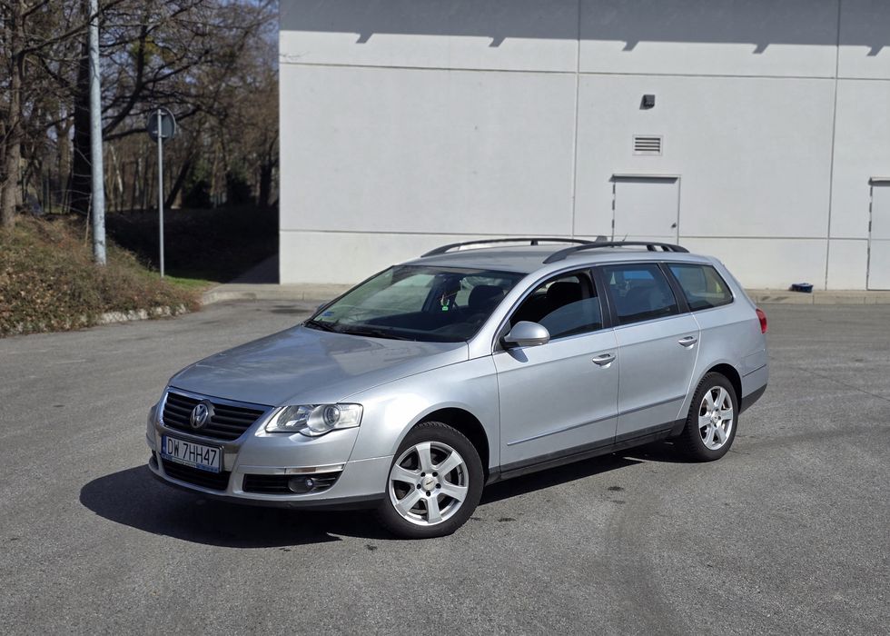 Volkswagen Passat b6 1,6benzyna 115koni, 2005r, klimatyzacja, tempomat