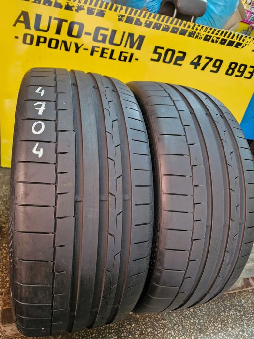 Opony Letnie 255/40R20 Continental SportContact 6 2sztuki Montaż