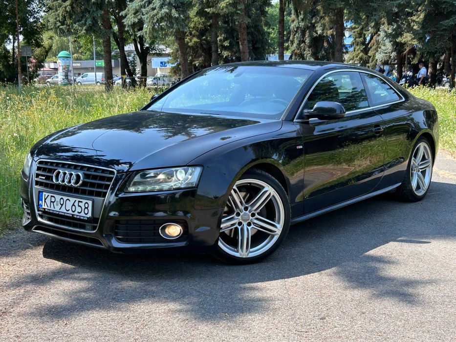 Audi A5 Coupe*Polski Salon*Quattro*S-line*Automat*Nawigacja*Bi-Xenon*Bang&Olufsen*