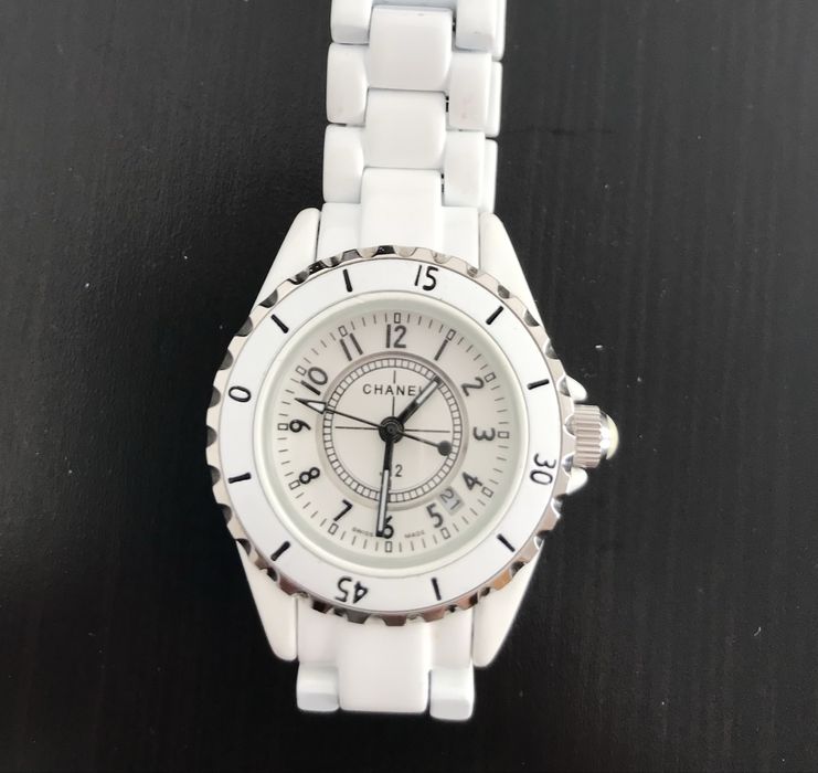 Relógio Chanel J12 Automatic - Branco (autentico)