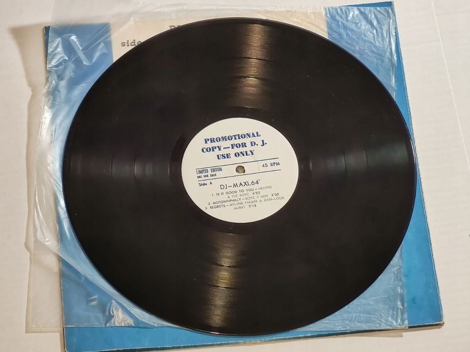 Various – Dj Maxi Single 64. Technotronic. 12'' 45Rpm VG++