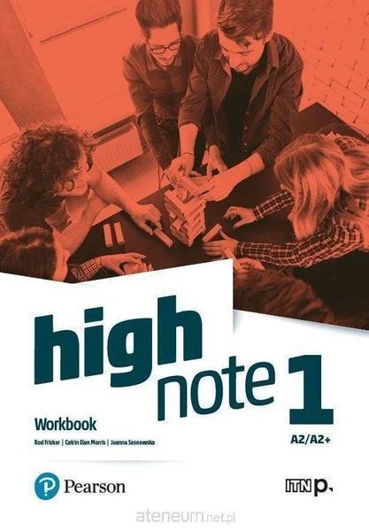 (NOWE) High Note 1 Podręcznik + Ćwiczenia + Benchmark Pearson