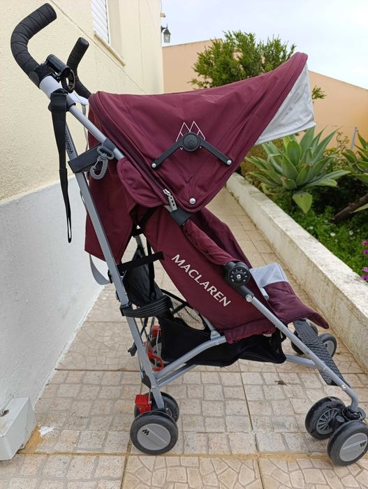Carrinho Maclaren Globetrotter como NOVO c/oferta saco pª porão e capa