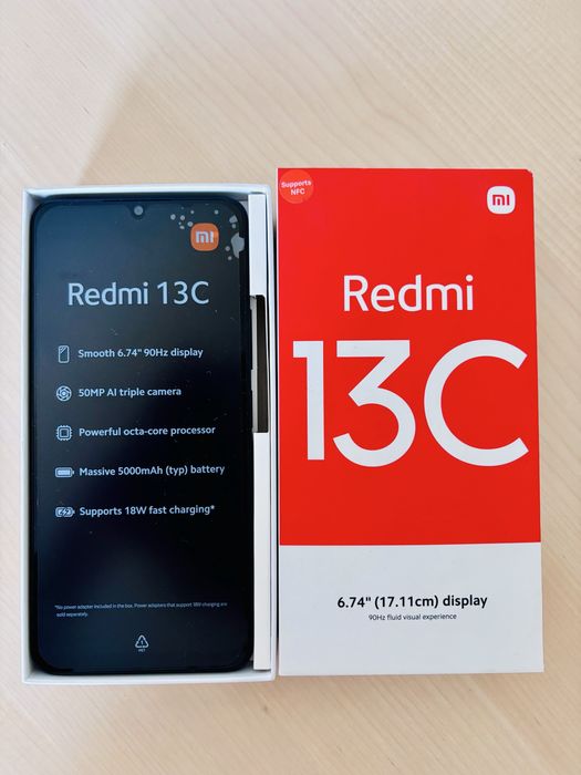 Nowy smartfon Xiaomi Redmi 13c tani telefon