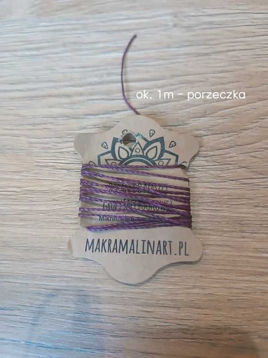 Zestaw sznurków do makramy