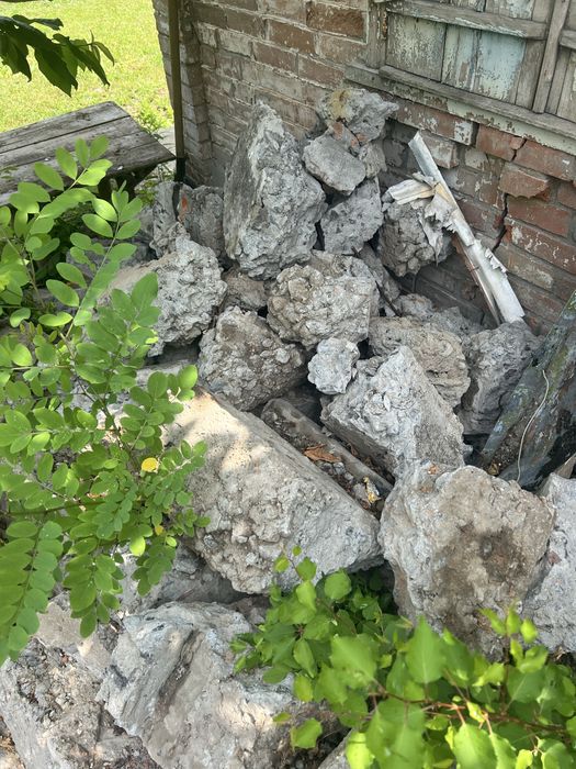 Строительный мусор бетон