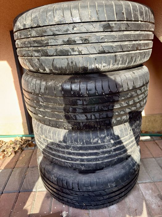 Felgi oryginalne audi 16 cali 205/55/16 letnie opony 6mm