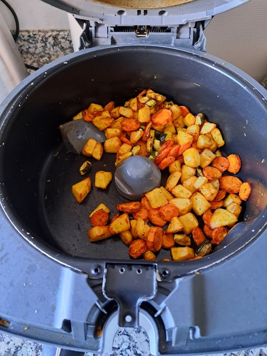 Air Fryer Delonghi Multi Fry usada