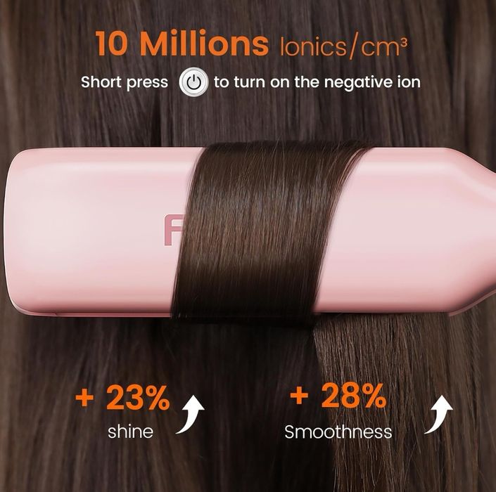 Prostownica Do Włosów - Szybkie Nagrzewanie, Jonizacja, Poziomy Temper