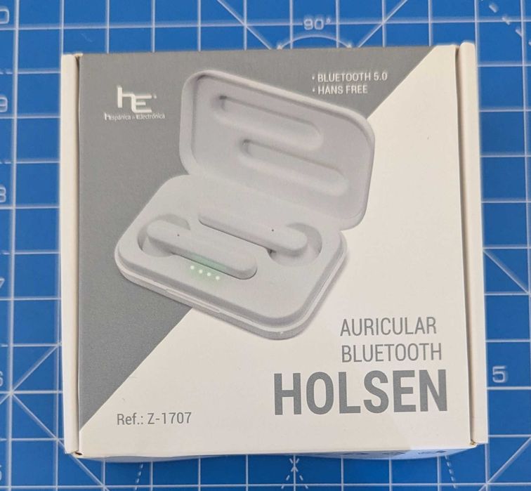 Auriculares Holsen com Caixa de Carregamento - earphones