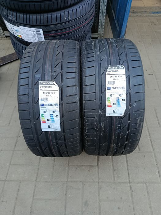 Opony 255/35R20 Bridgestone Potenza Para Audi Nowe