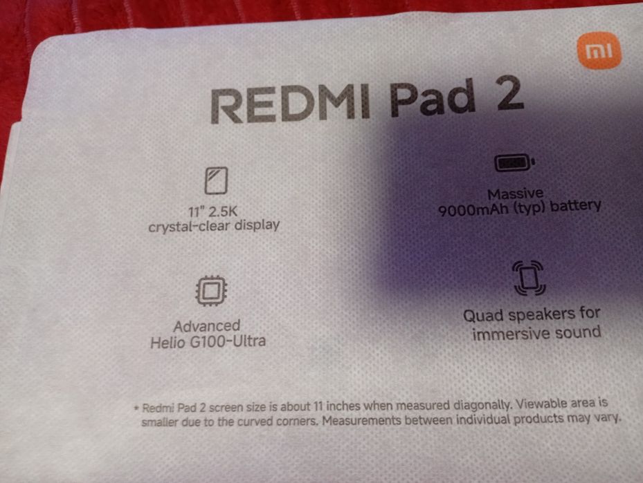 Планшет redmi pad 2