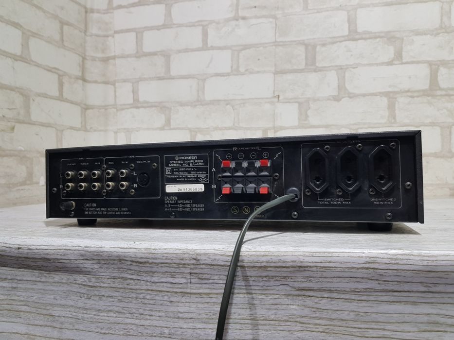 Hi‑Fi Стерео підсилювач PIONEER SA-408, *2х30 Вт, б/у з Німеччини