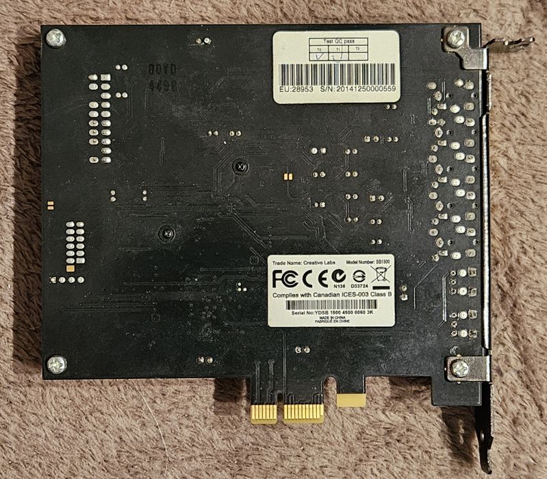 Karta dźwiękowa Sound Blaster Z SE