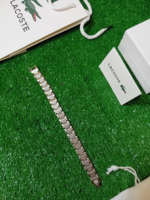 Браслет LACOSTE браслет чоловічий срібло