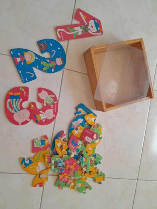 Jogo dos números de 1 ao 9 (puzzles)
