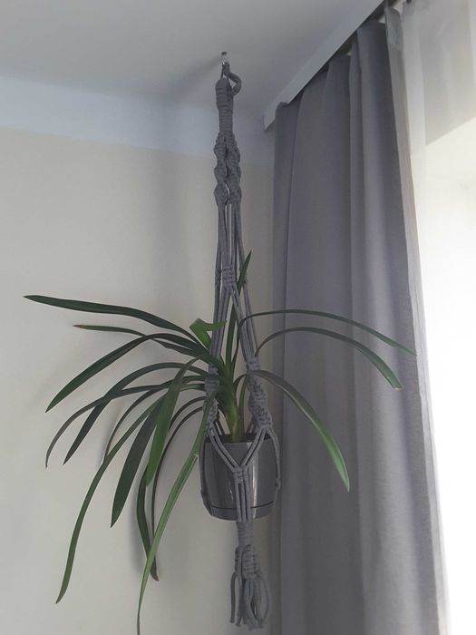 Kwietniki ze sznurka