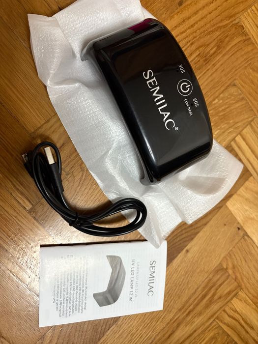 Lampa semilac uv led 12w