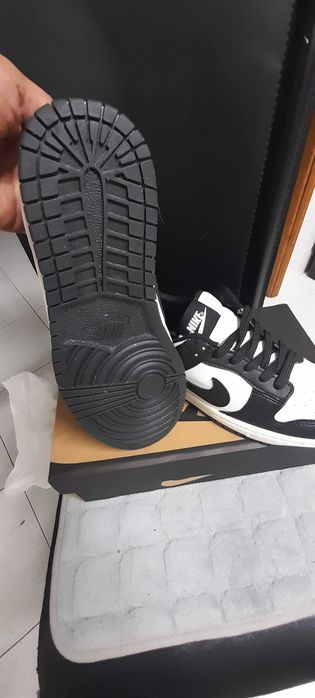 Ténis Dunk Low pretos tamanho 37