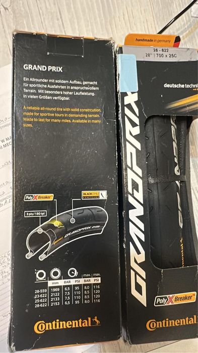 Opony rowerowe continental grand prix 700x25