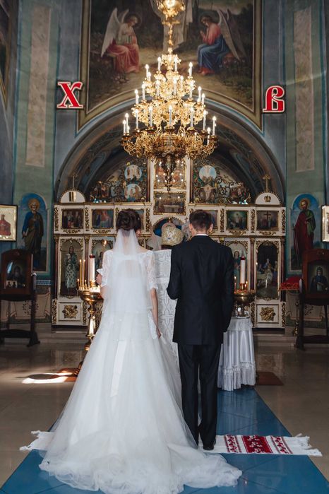 Весільна сукня платье свадебное айвори очень нежное
