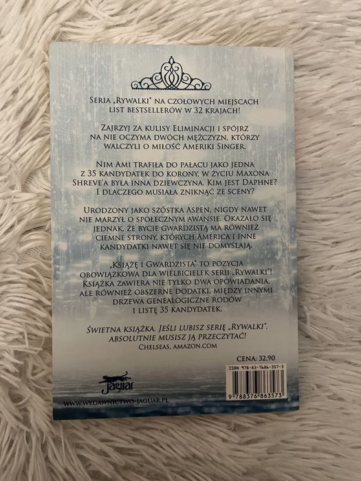 Kiera Cass „Rywalki. Książę i Gwardzista” – książka