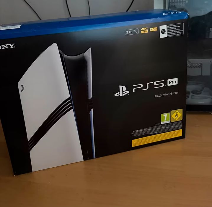 PlayStation 5 Pro nowa, nieużywana, pełny komplet