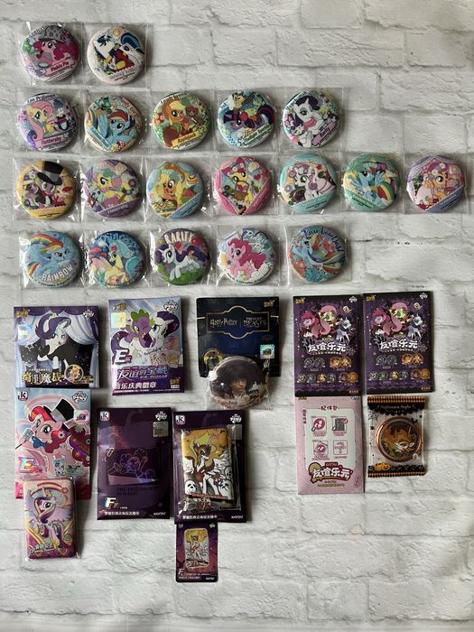 Оригинал: Коллекционные значки My Little Pony (KAYOU / Hasbro)