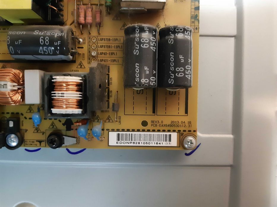 fonte de alimentacao para lcd lg EAX 649.05301