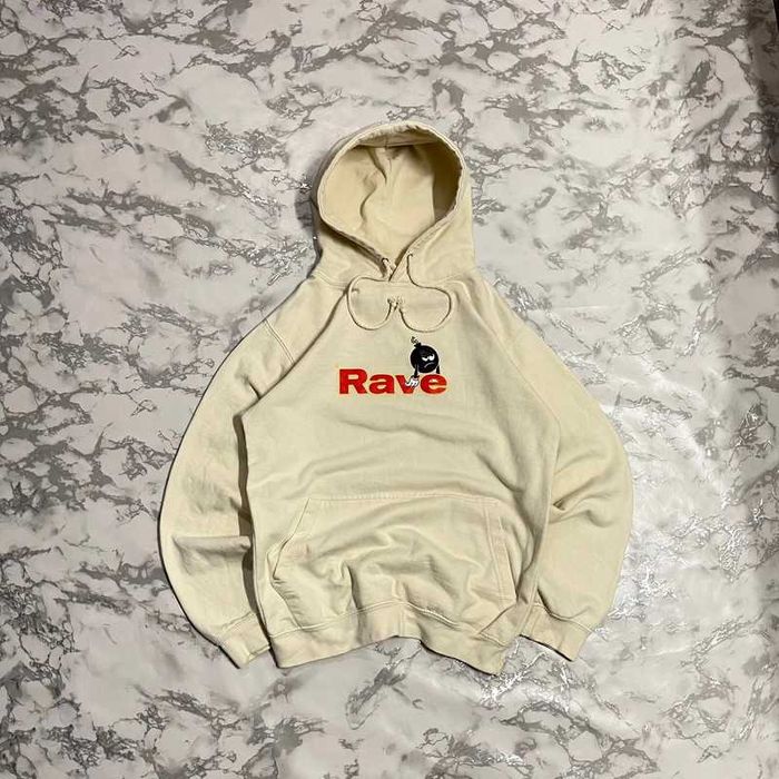 Bluza Rave Hoodie Sweatshirt Skater Vintage Retro Y2K 90s