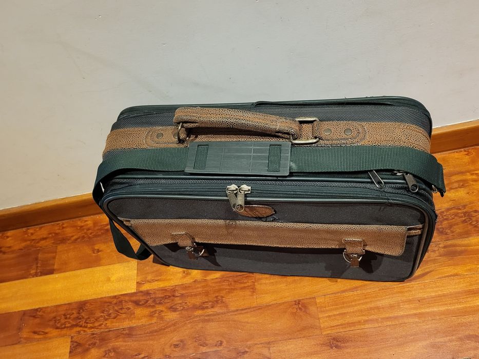 Mala de viagem vintage.