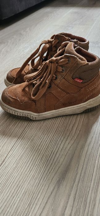 Kickers buty jesień zima dla chłopca skóra naturalna 30