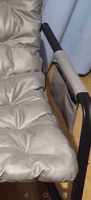 Fotel bujany ogrodowy