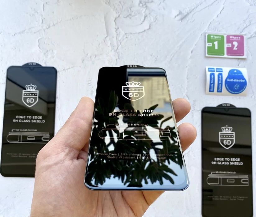 Якісне Захисне Скло| Стекло Xiaomi Redmi Note 9/10/11 Pro poco та інші