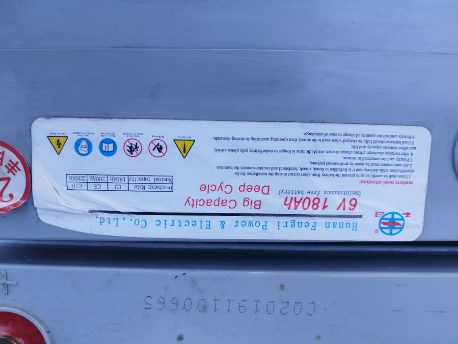 Akumulatory trakcyjne 6v melex zwyżka off grid