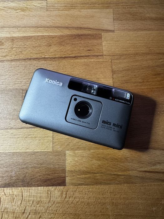 Konica BIG mini ブラック Konica（コニカ）BiG miniシリーズ／ シンプルな薄型AF