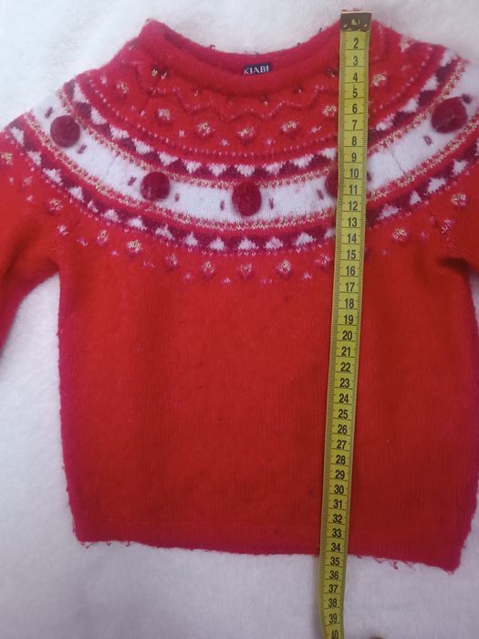 Кофточка дитяча червоного кольору