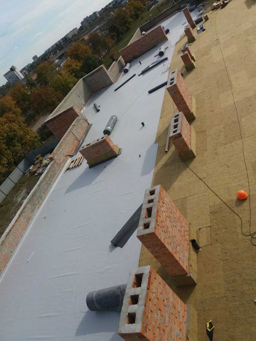 Ремонт крыши, мягкая кровля, еврорубероид, металочерепица, водосточка