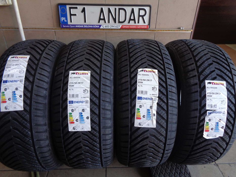 215/50R17 KORMORAN All Season - Nowe Opony Całoroczne
