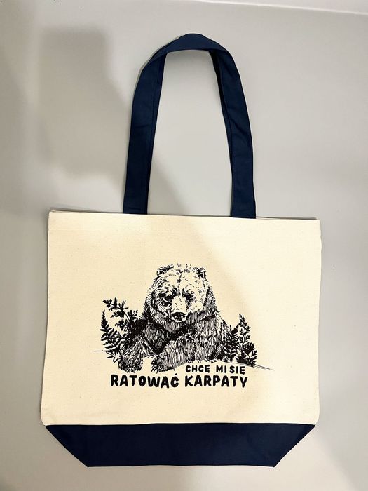 Torba shopper na zakupy Greenpeace Chce mi się ratować Karpaty