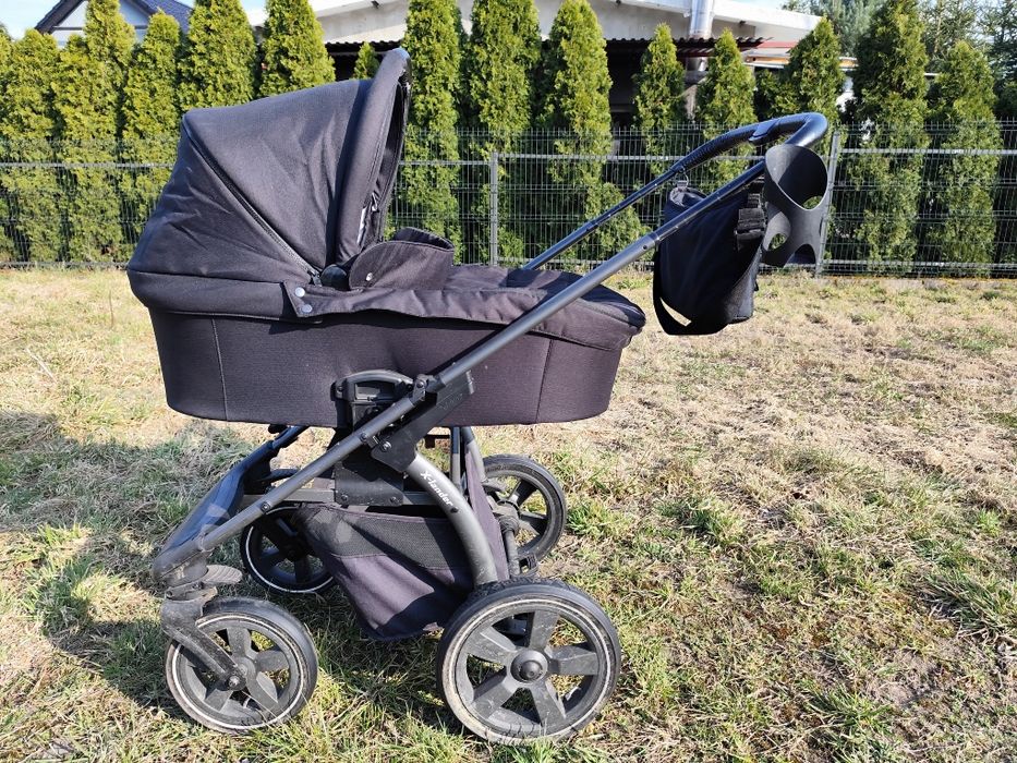 X-Lander X-Move 2w1 CZARNY gondola + spacerówka komplet akcesoriów